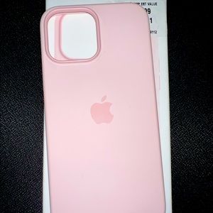 Pink Apple silicone case